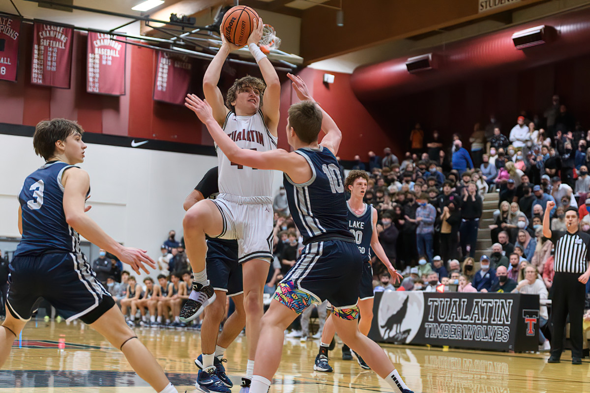 Tualatin Lake Oswego boys basketball Ken Waz 57